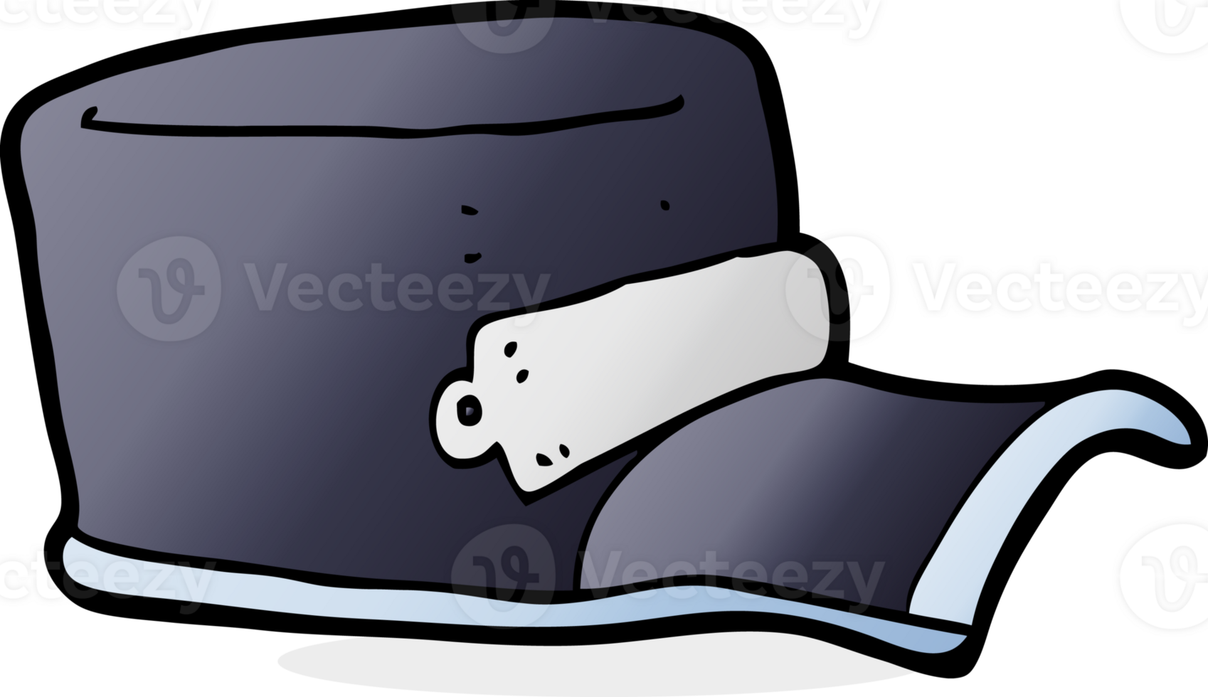 cartoon uniform cap png