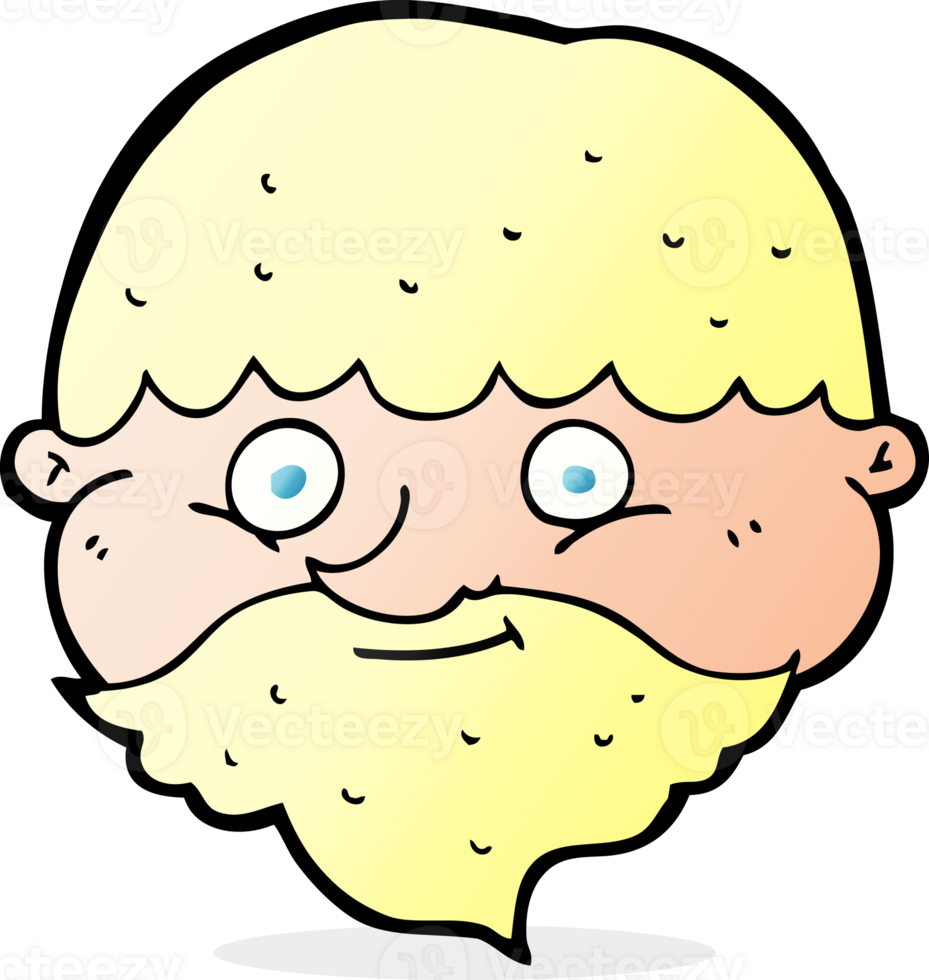 cartoon bearded man png
