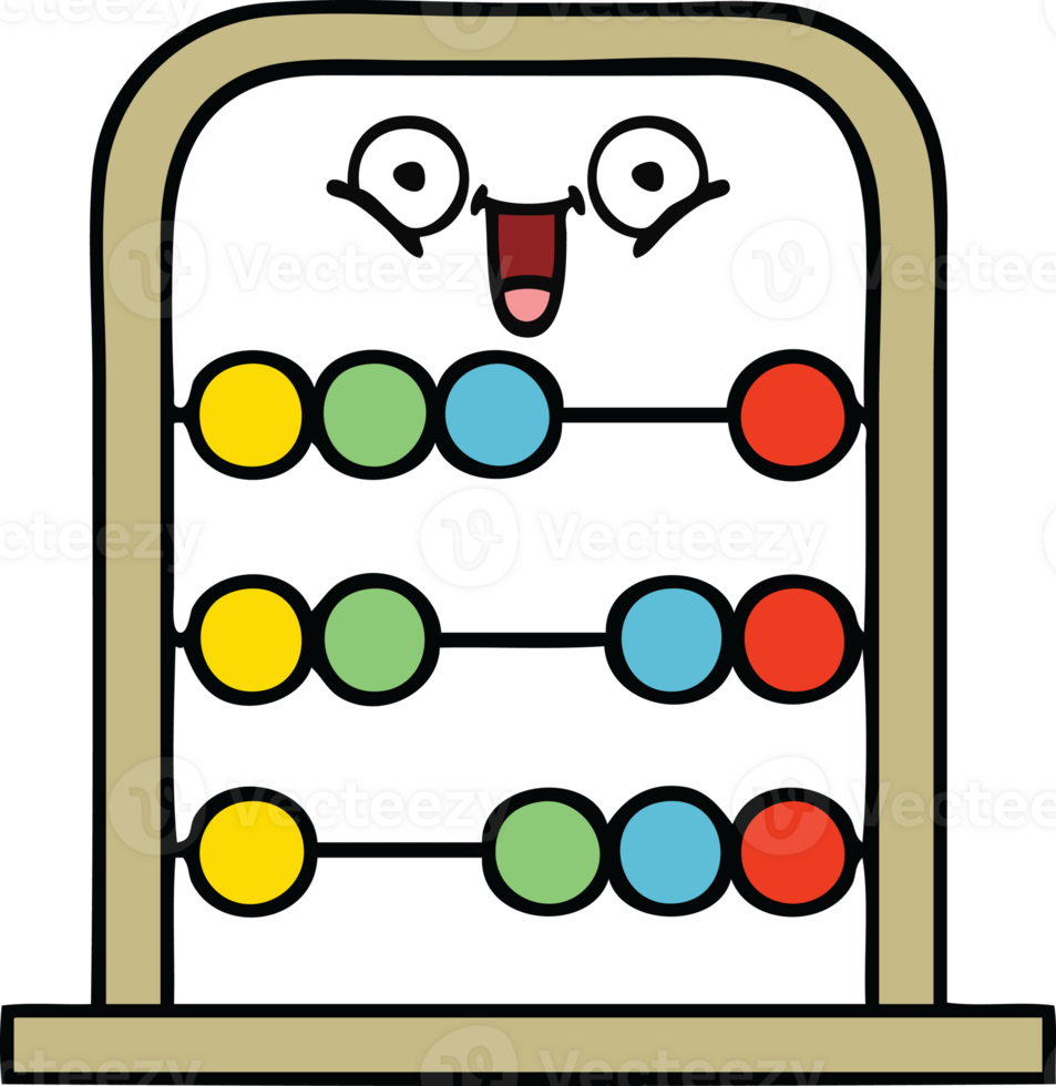 cute cartoon abacus png
