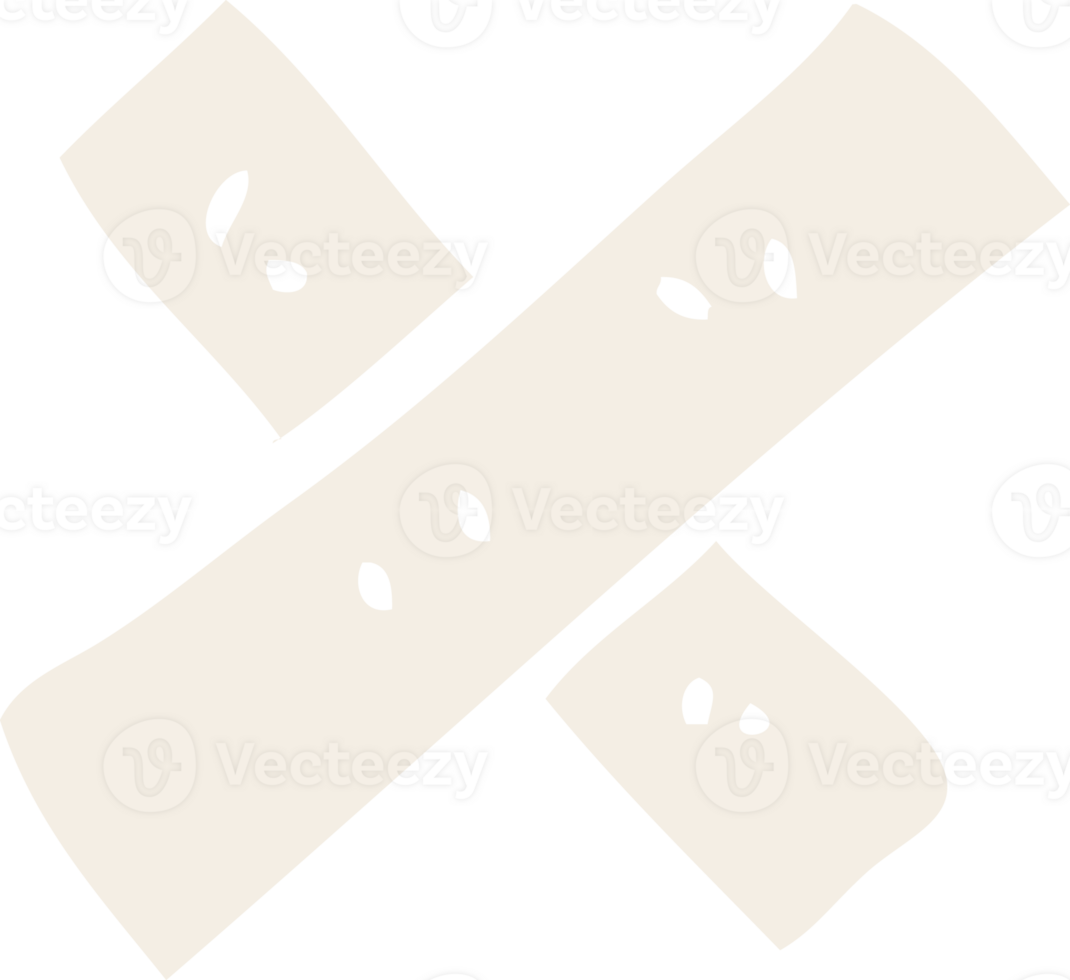 cartoon doodle medical sticking plaster png