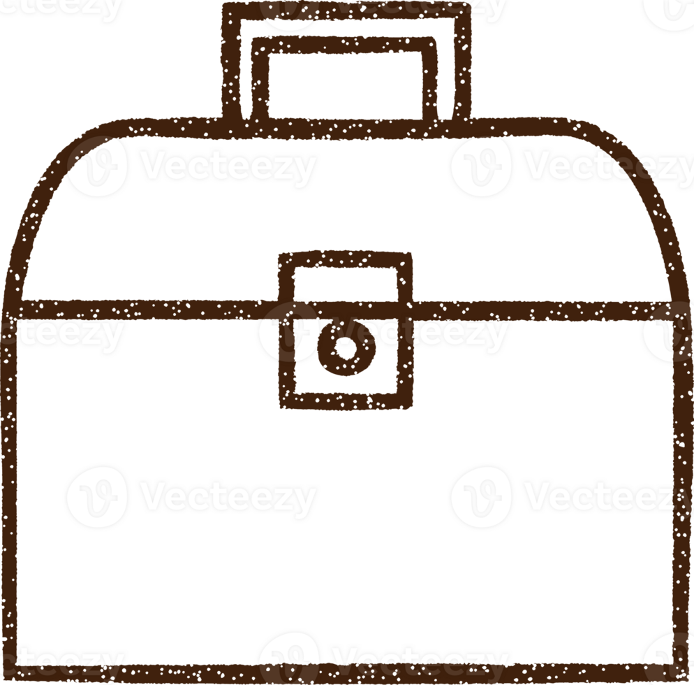 Tool Box Charcoal Drawing png