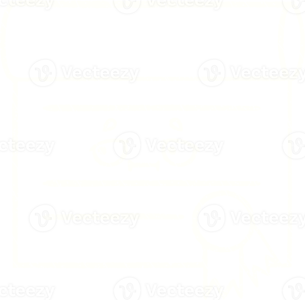 Official Certificate Chalk Drawing png