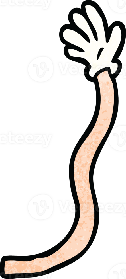 cartoon doodle retro hand gestures png