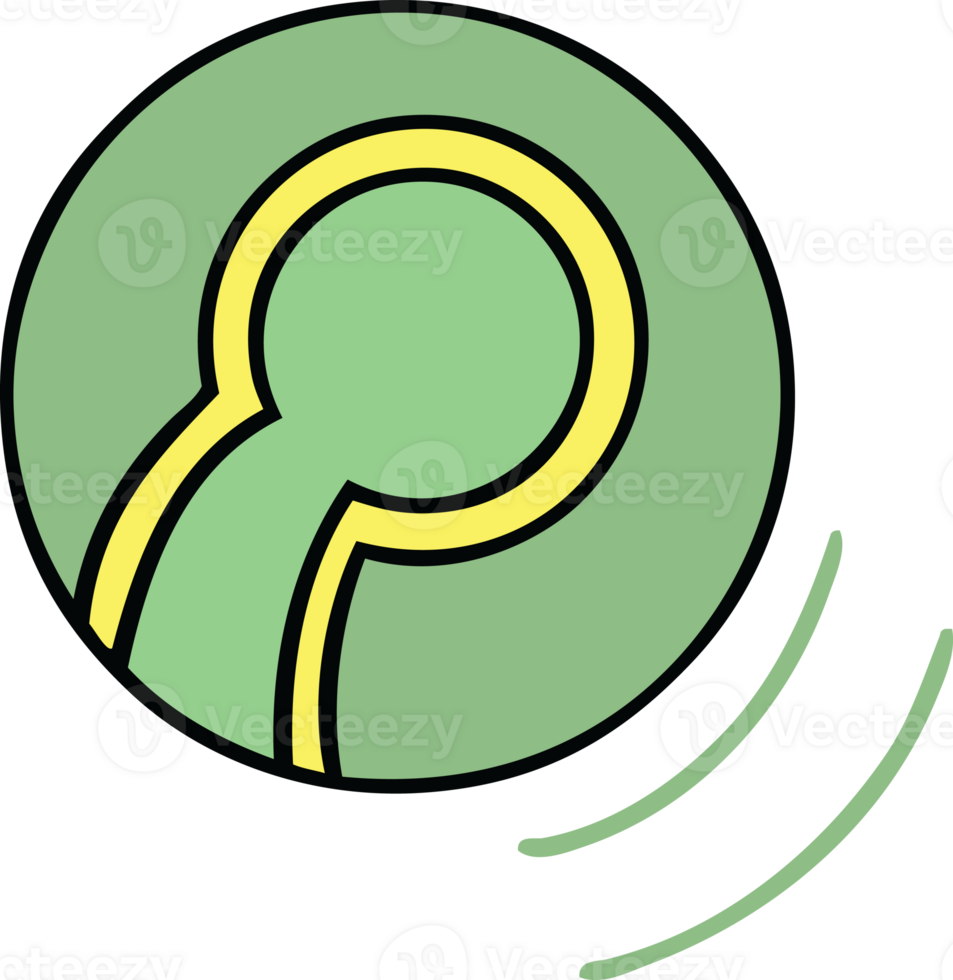 cute cartoon of a tennis ball png