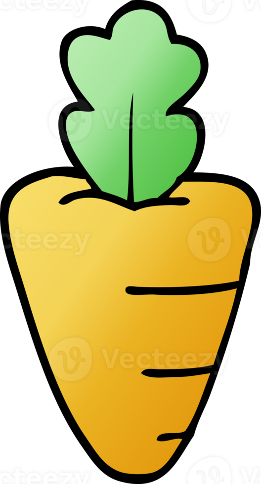 cartoon doodle carrot png