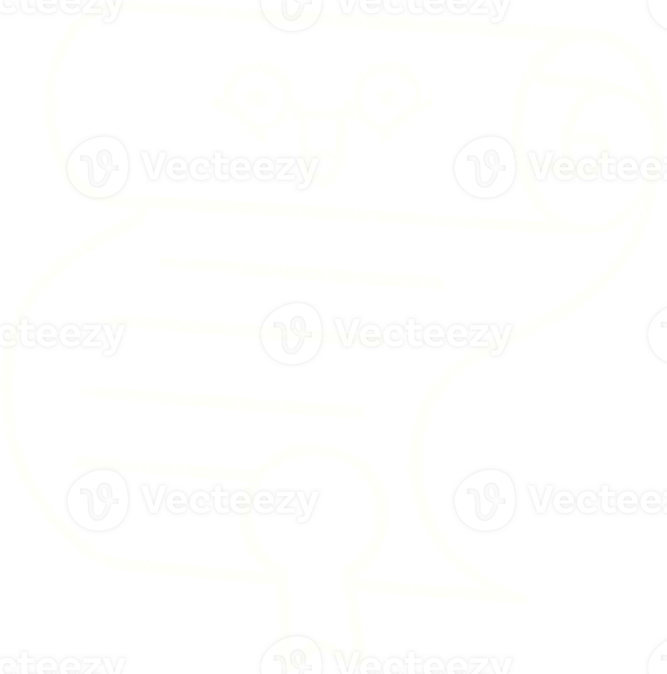 Scrolled Document Chalk Drawing png