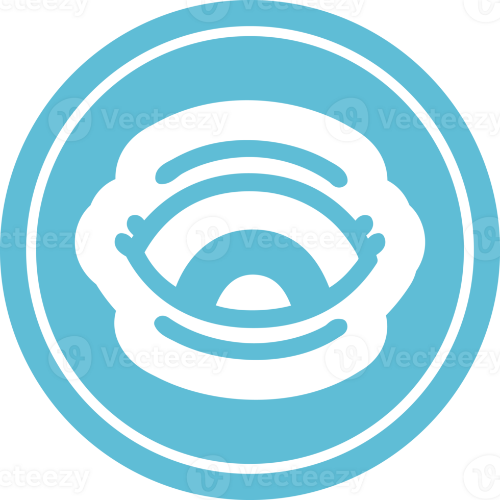 staring eye circular icon png