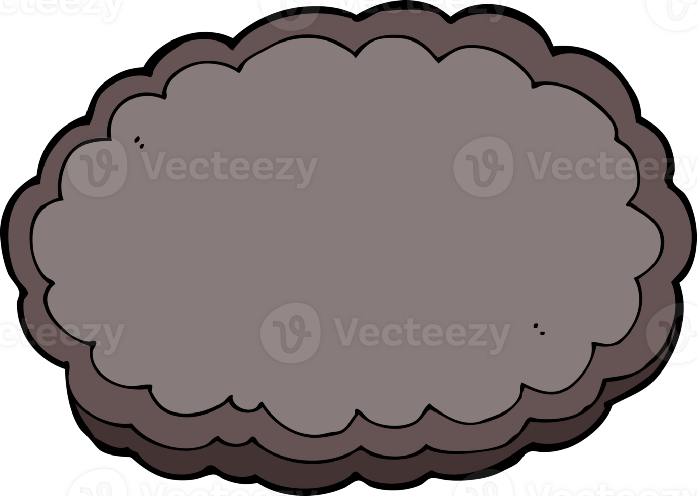 cartoon rain cloud png