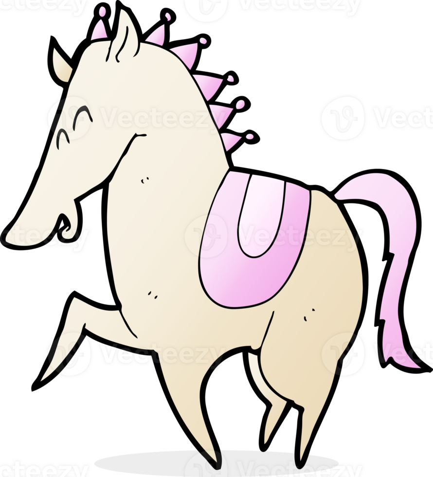 cartoon prancing horse png