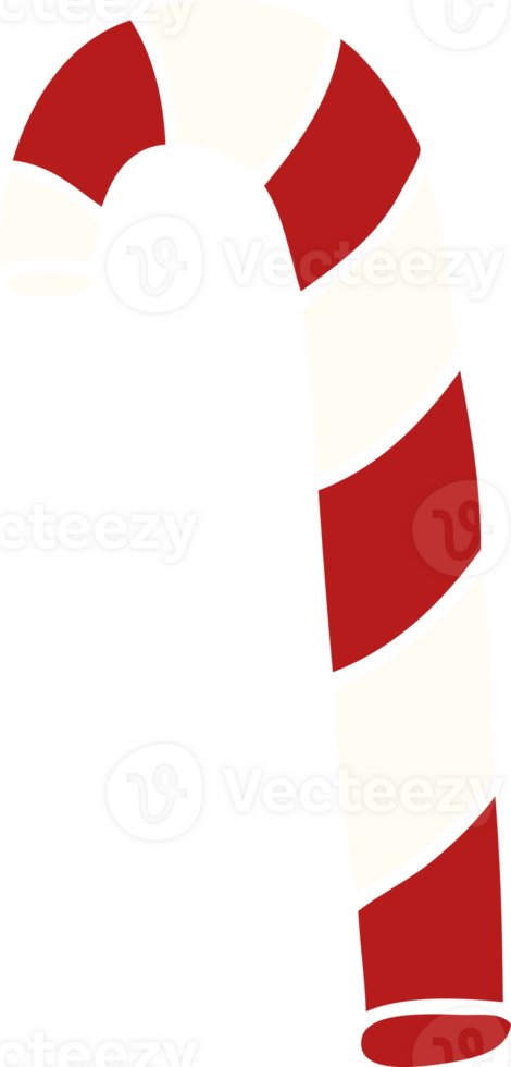 cartoon doodle striped candy cane png