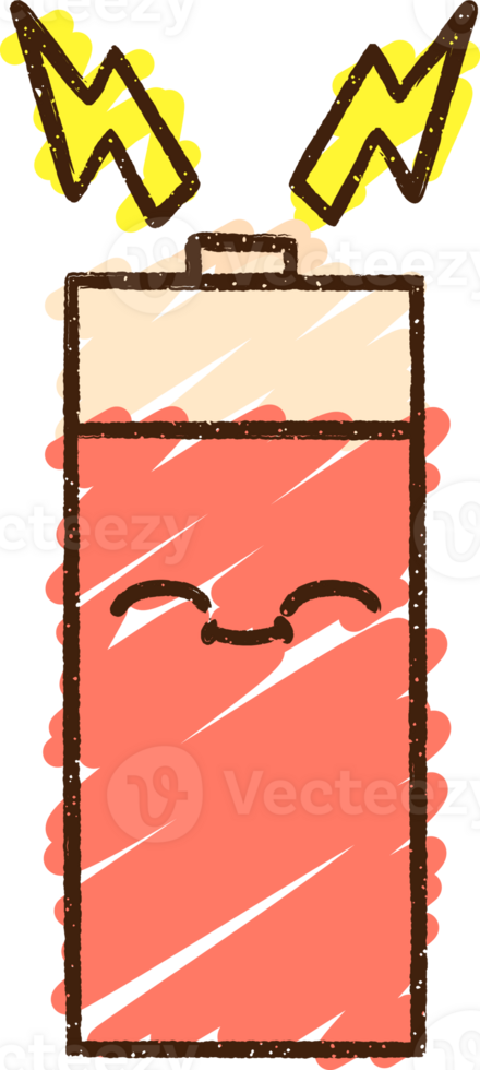 Battery Chalk Drawing png