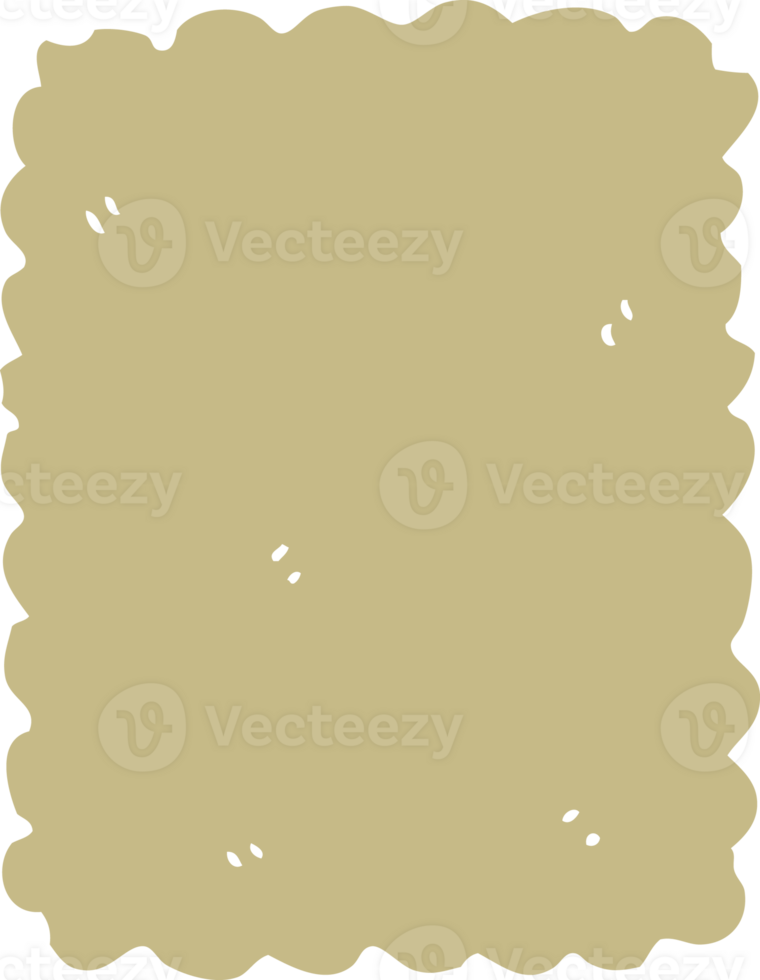 flat color style cartoon biscuit png
