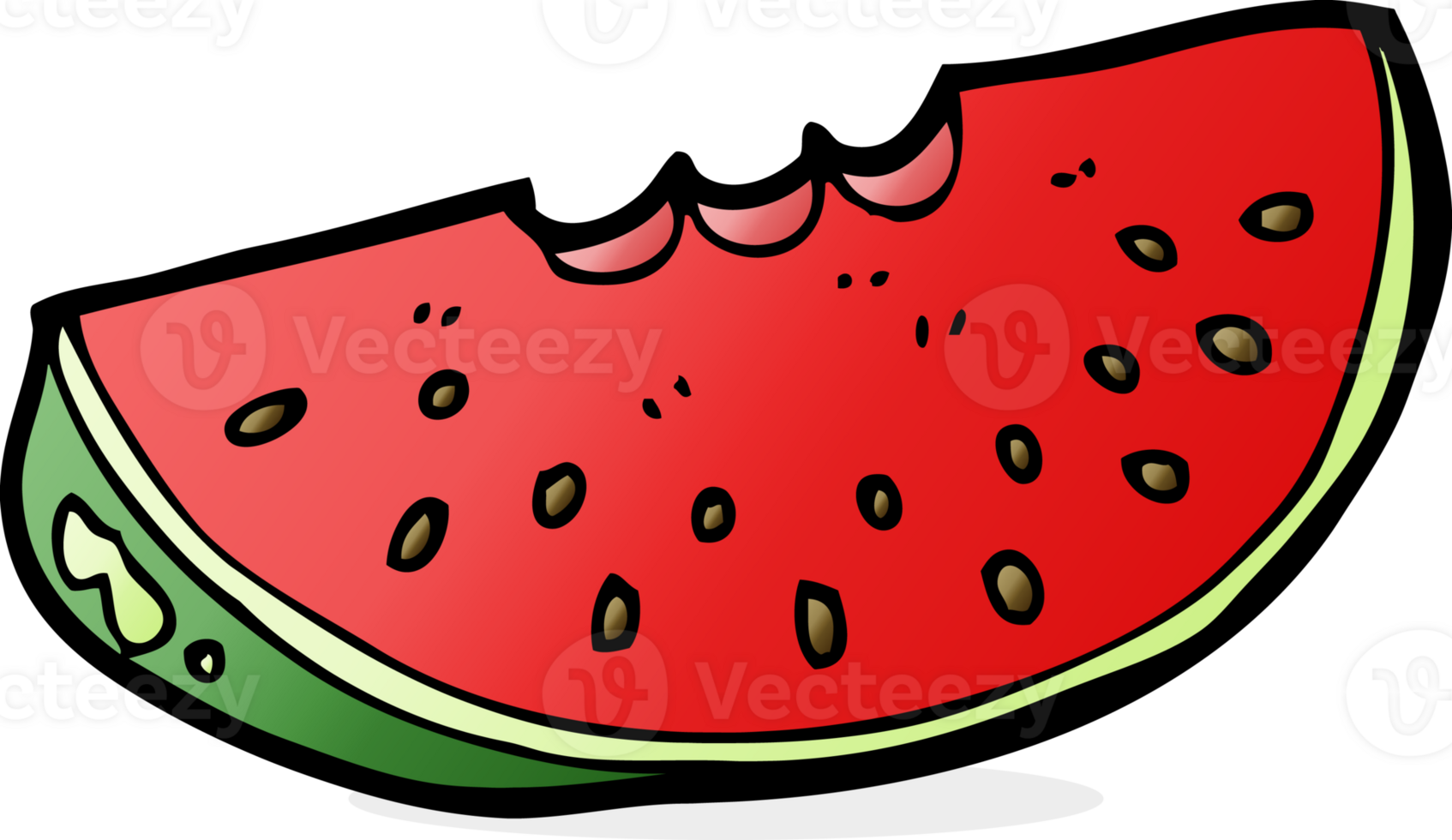cartoon watermelon slice png