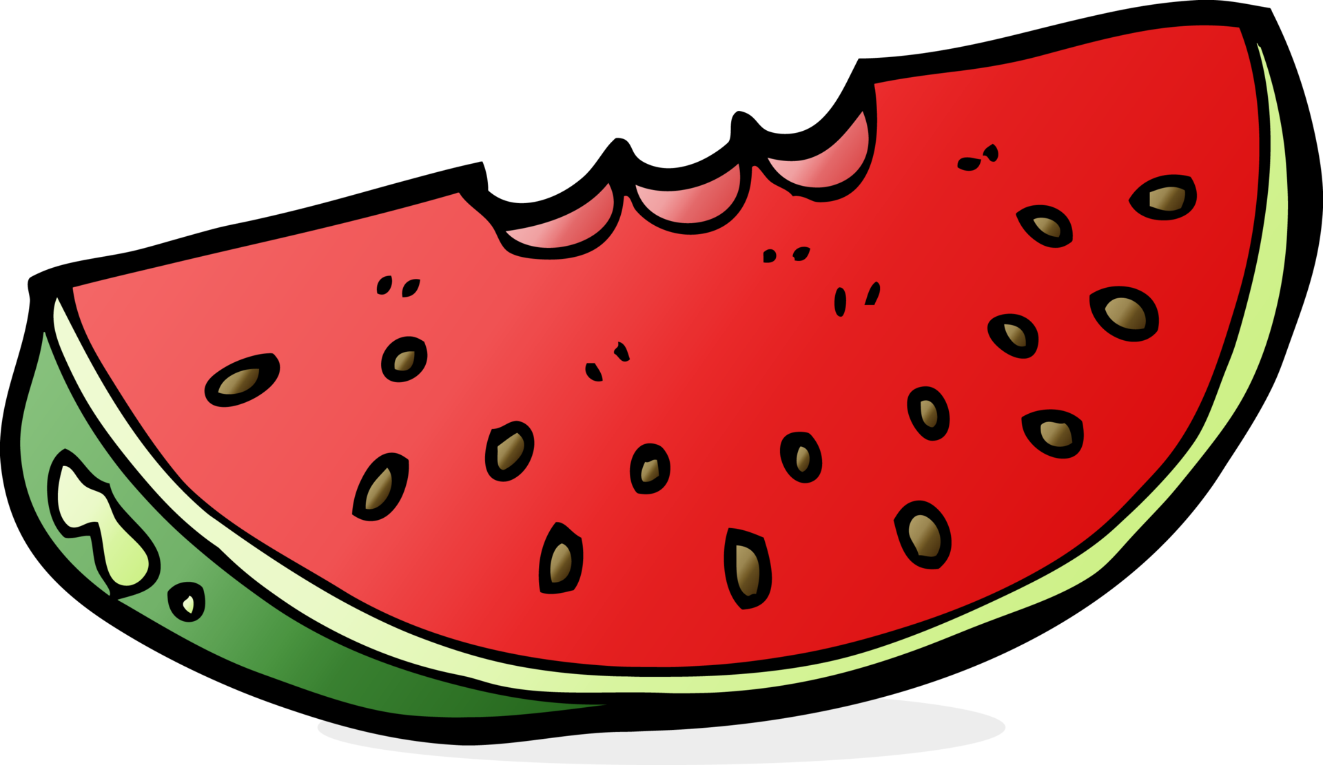 cartoon watermelon slice 44928111 PNG