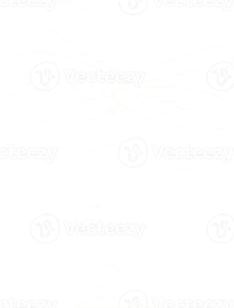Palm Tree Chalk Drawing png