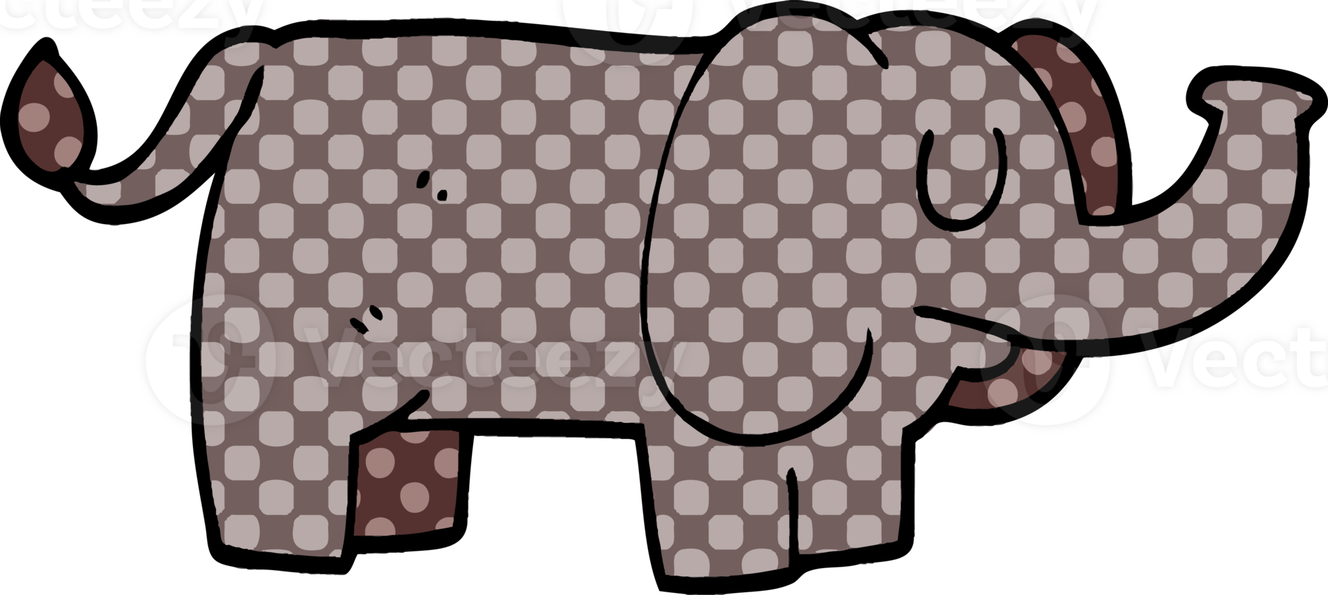 cartoon doodle funny elephant png