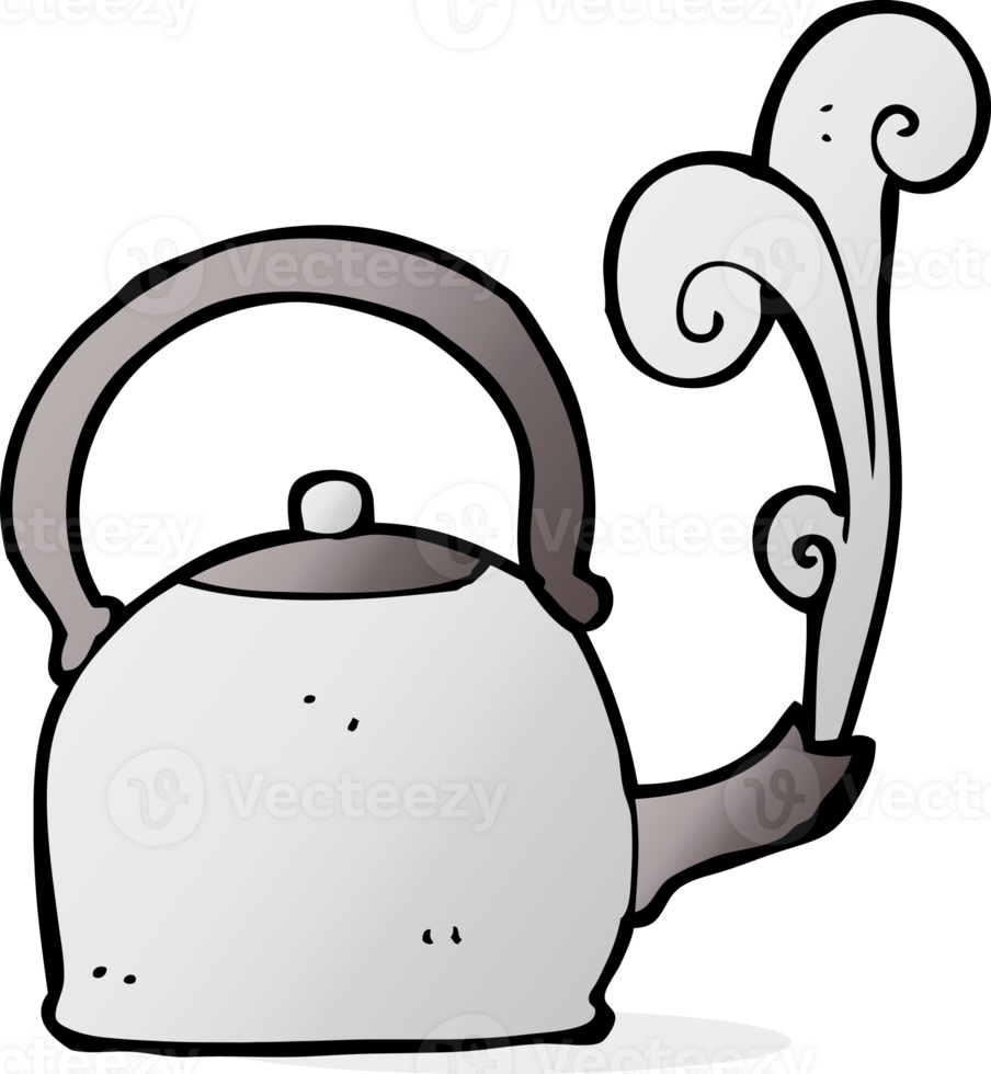 cartoon old kettle png