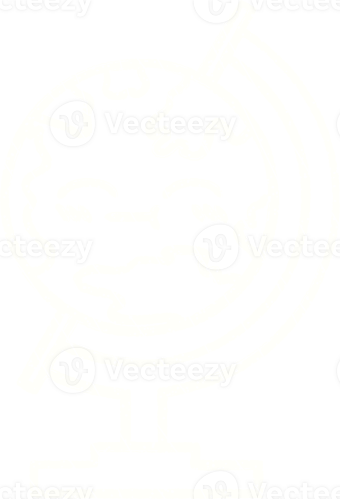 Geography Globe Chalk Drawing png