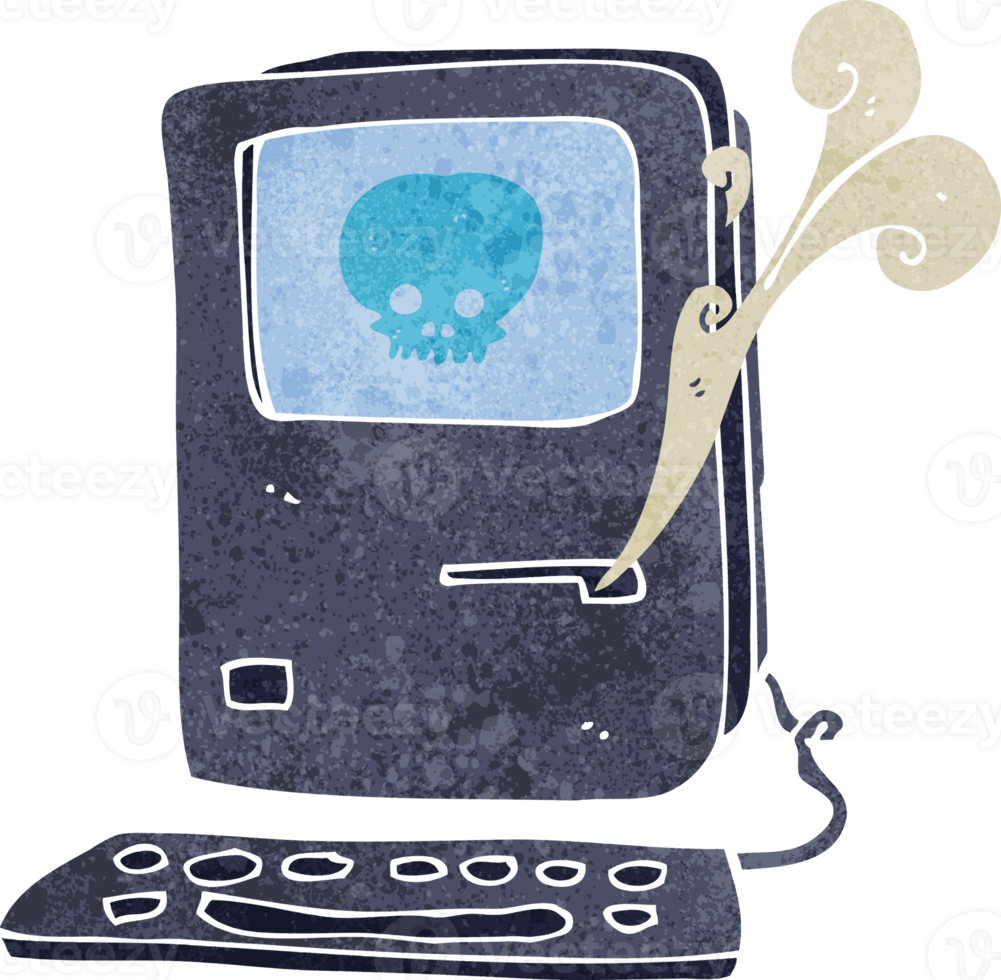 computer virus cartoon png