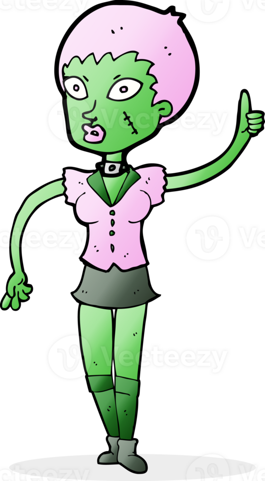 cartoon halloween girl png