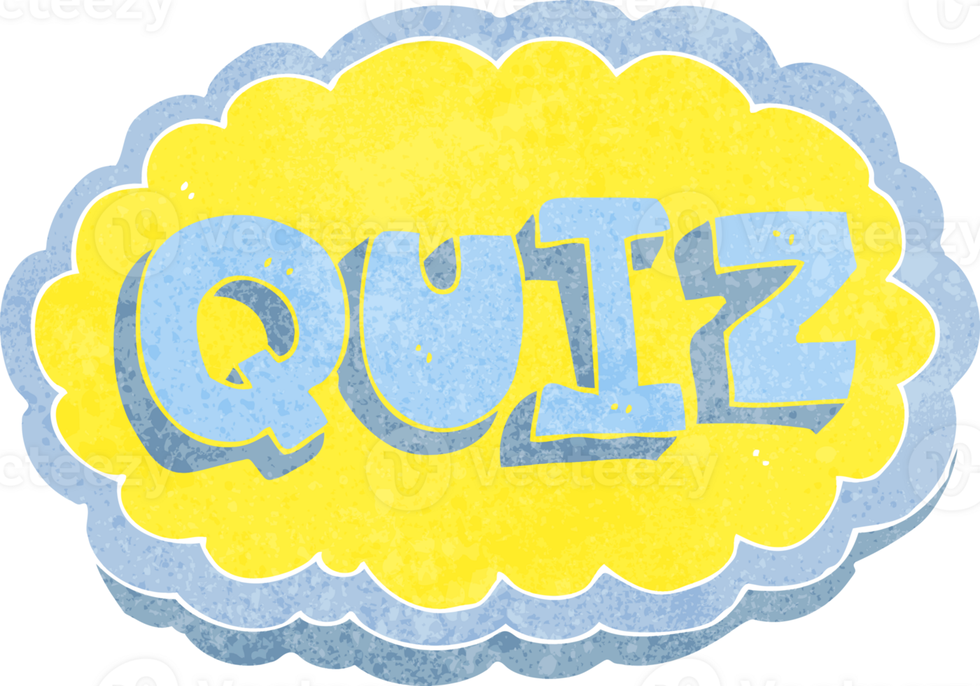 cartoon quiz sign png