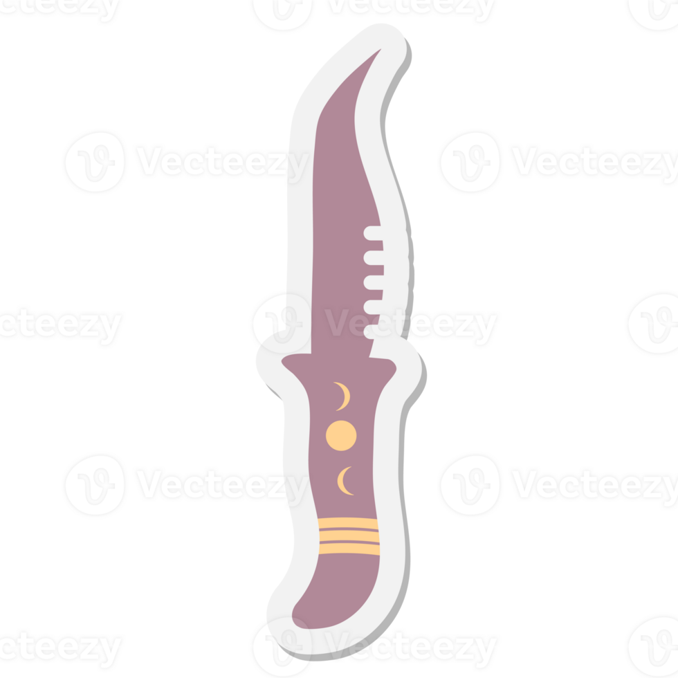 ritual knife sticker png