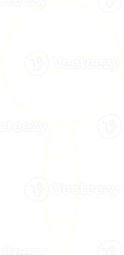 Magnifying Glass Chalk Drawing png