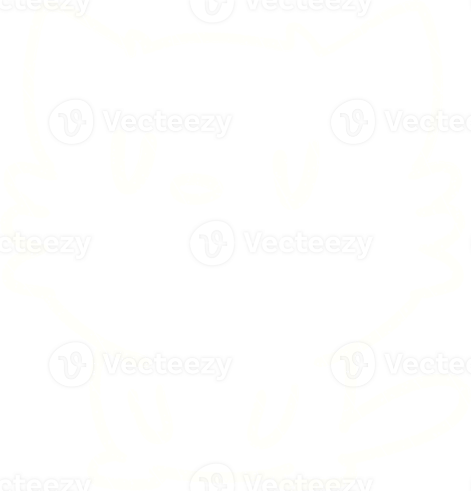 Cat Chalk Drawing png