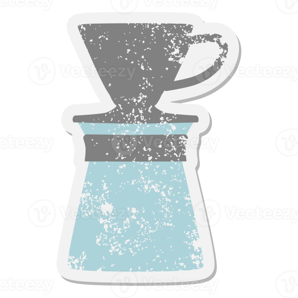 drip coffee maker grunge sticker png