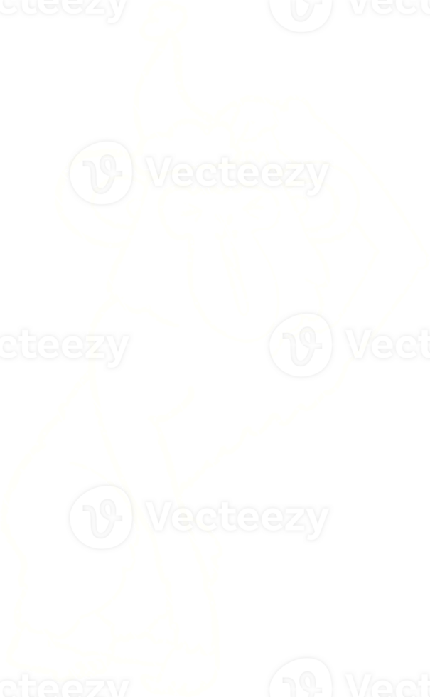 Christmas Monkey Chalk Drawing png