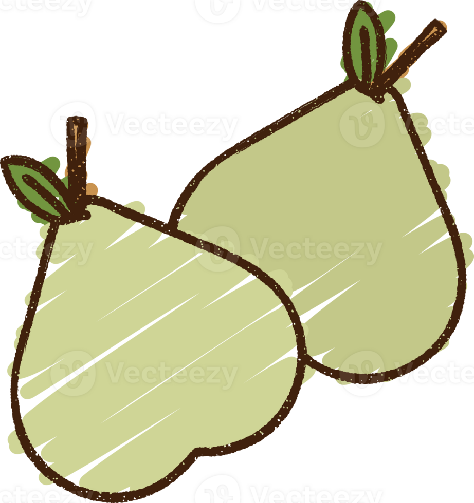 päronkrittteckning png