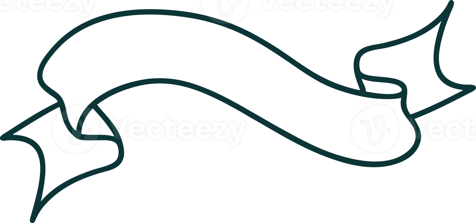 iconic tattoo style image of a banner png