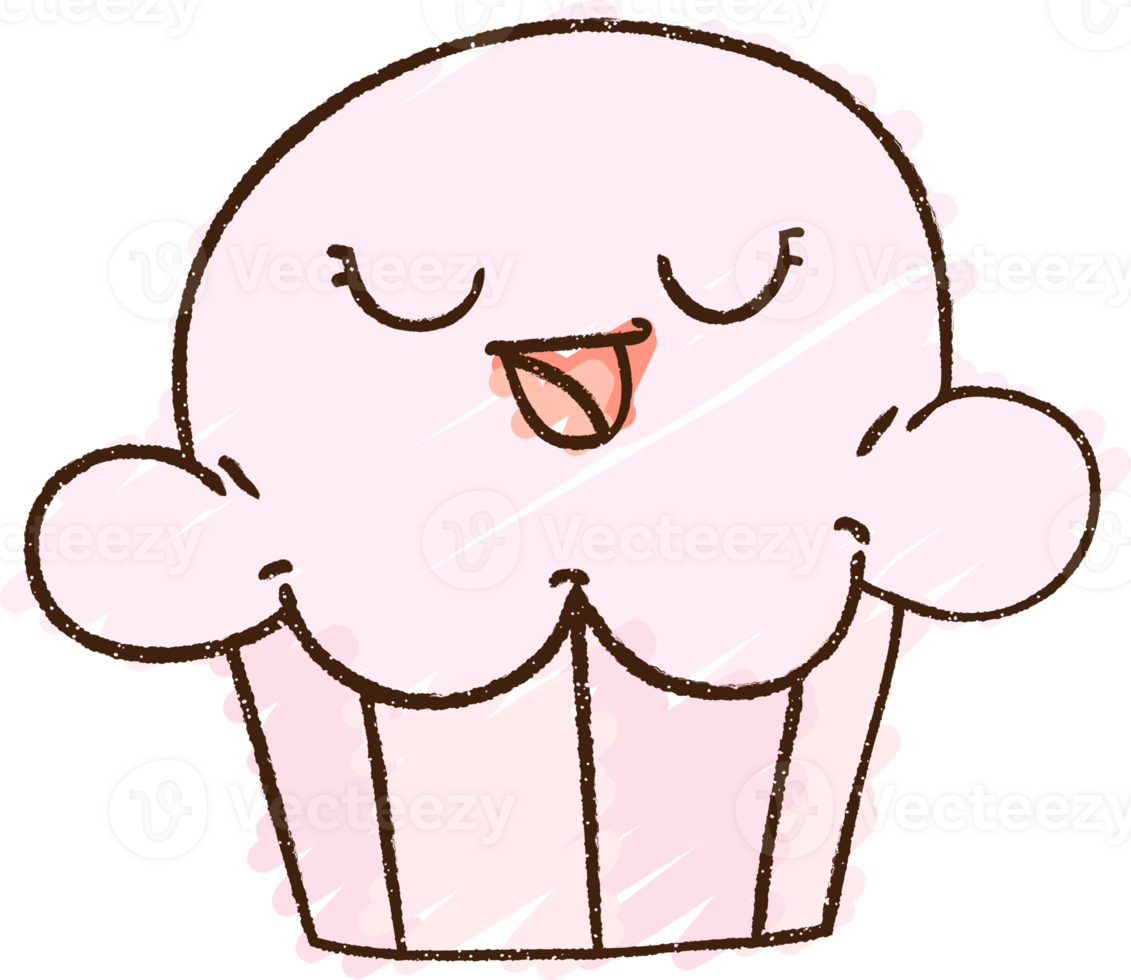 Muffin Chalk Drawing png