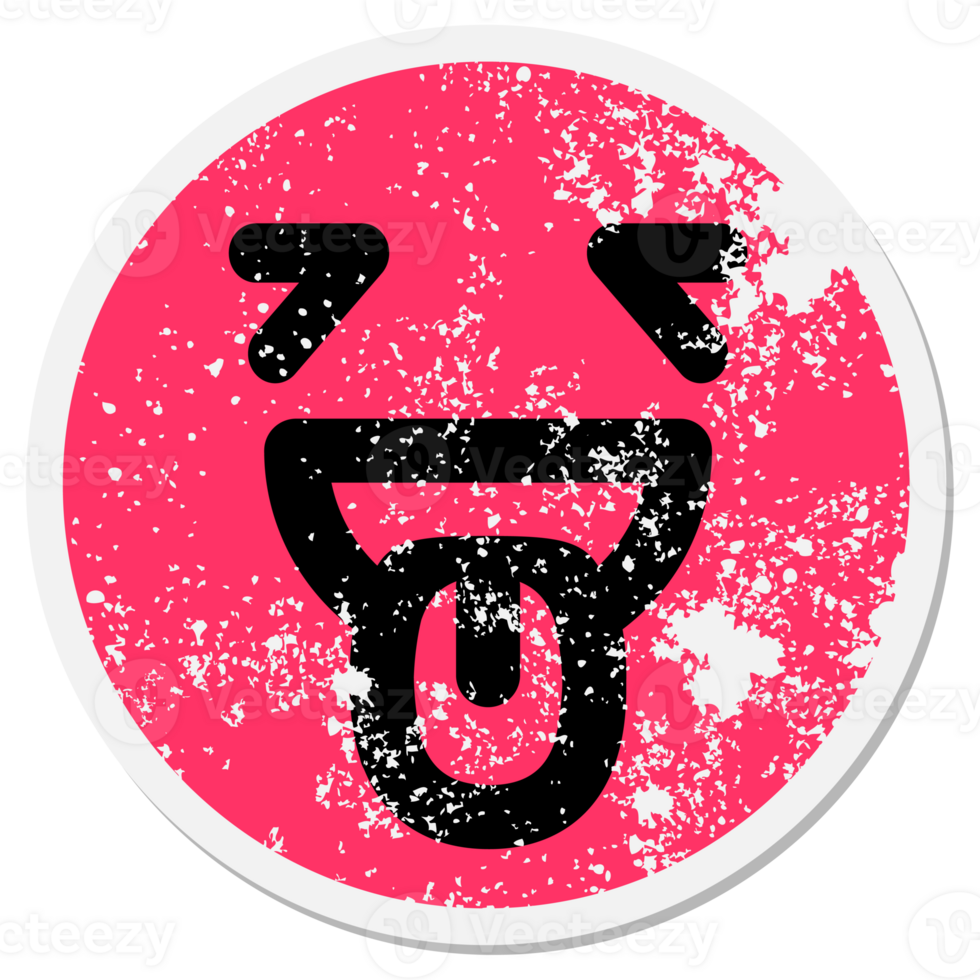 laughing face circle png