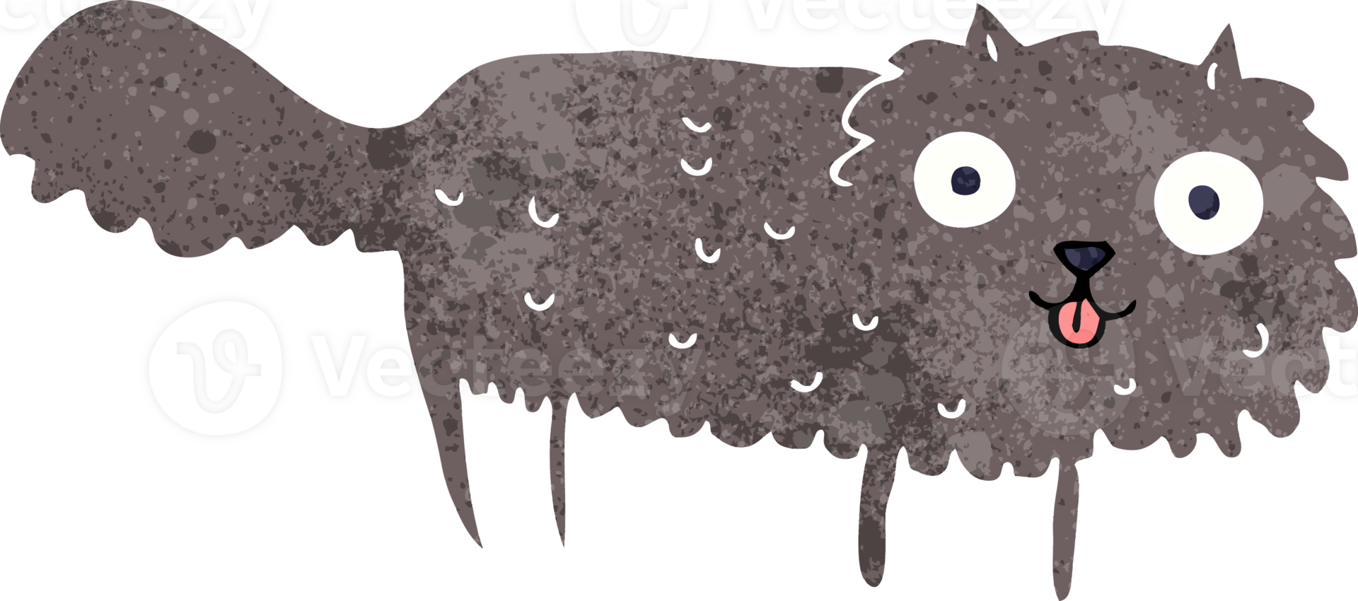 cartoon furry cat png