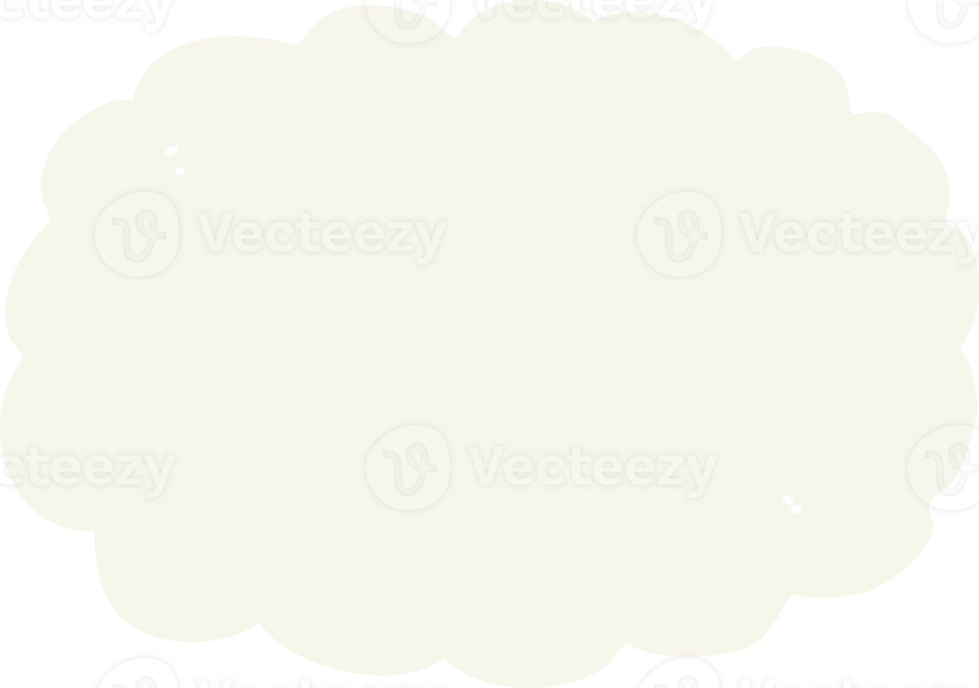 flat color style cartoon cloud png
