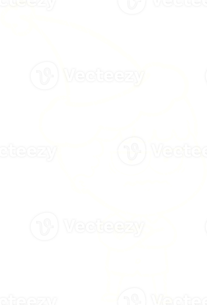 Christmas Man Chalk Drawing png