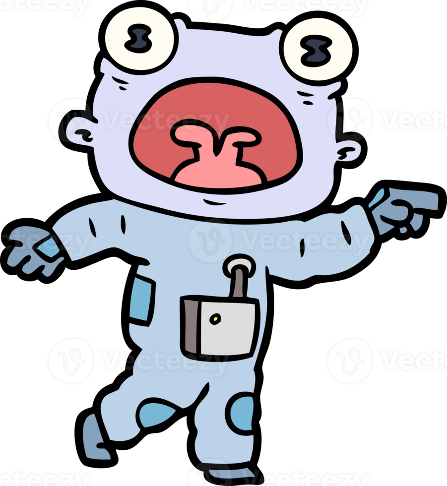cartoon weird alien communicating 44940091 PNG