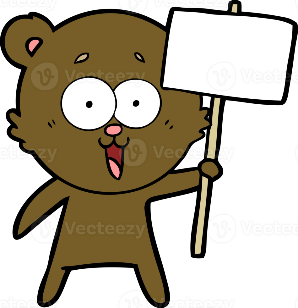 laughing teddy  bear cartoon png