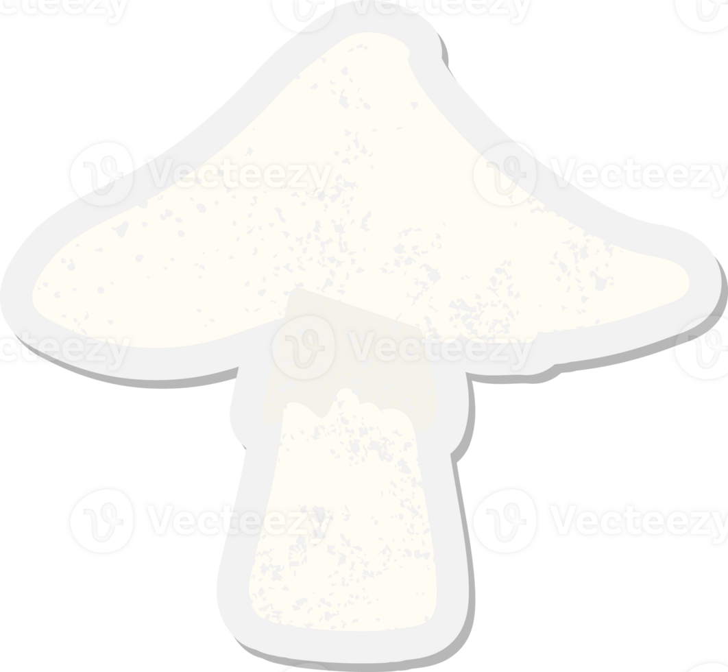 wild mushroom grunge sticker png