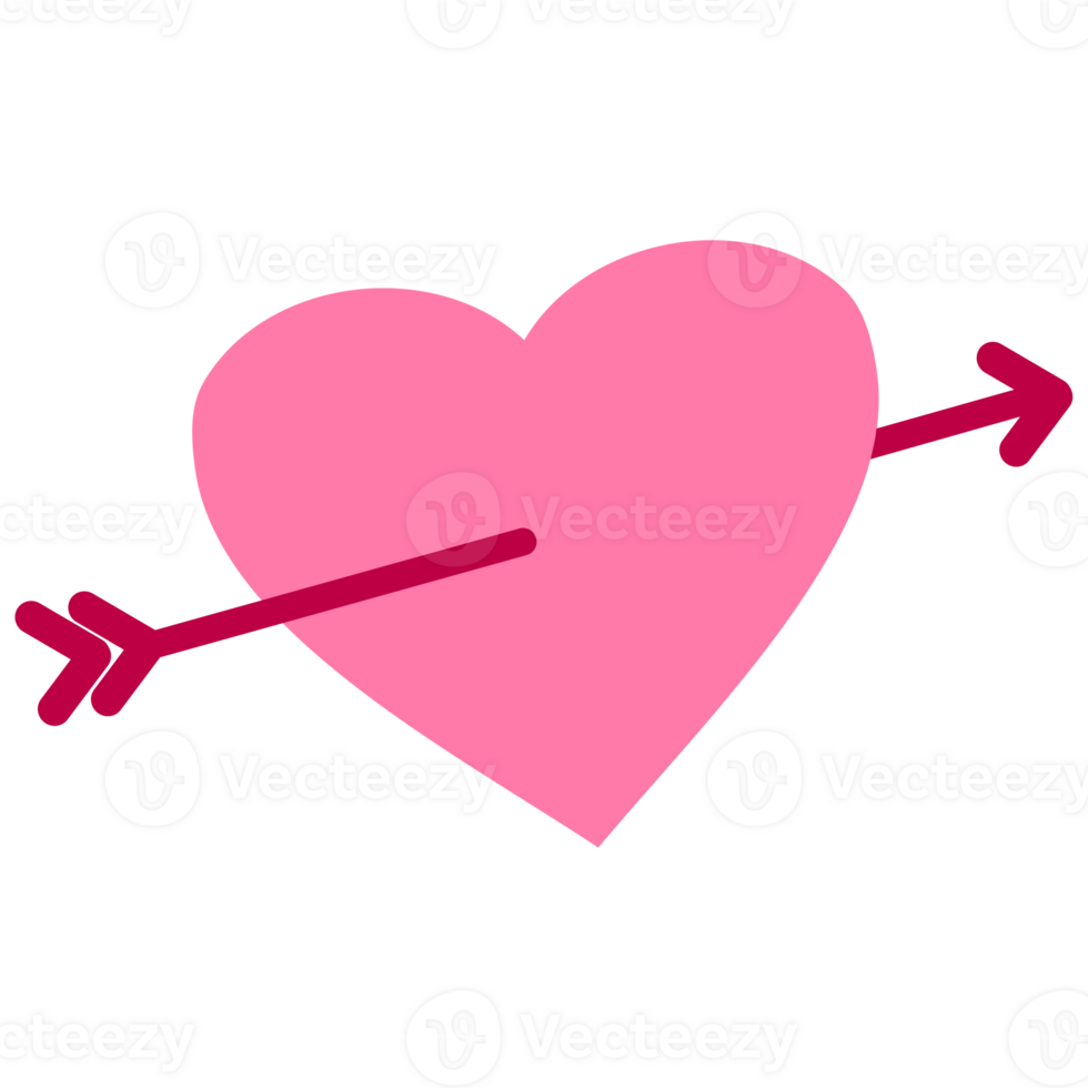 heart with arrow png