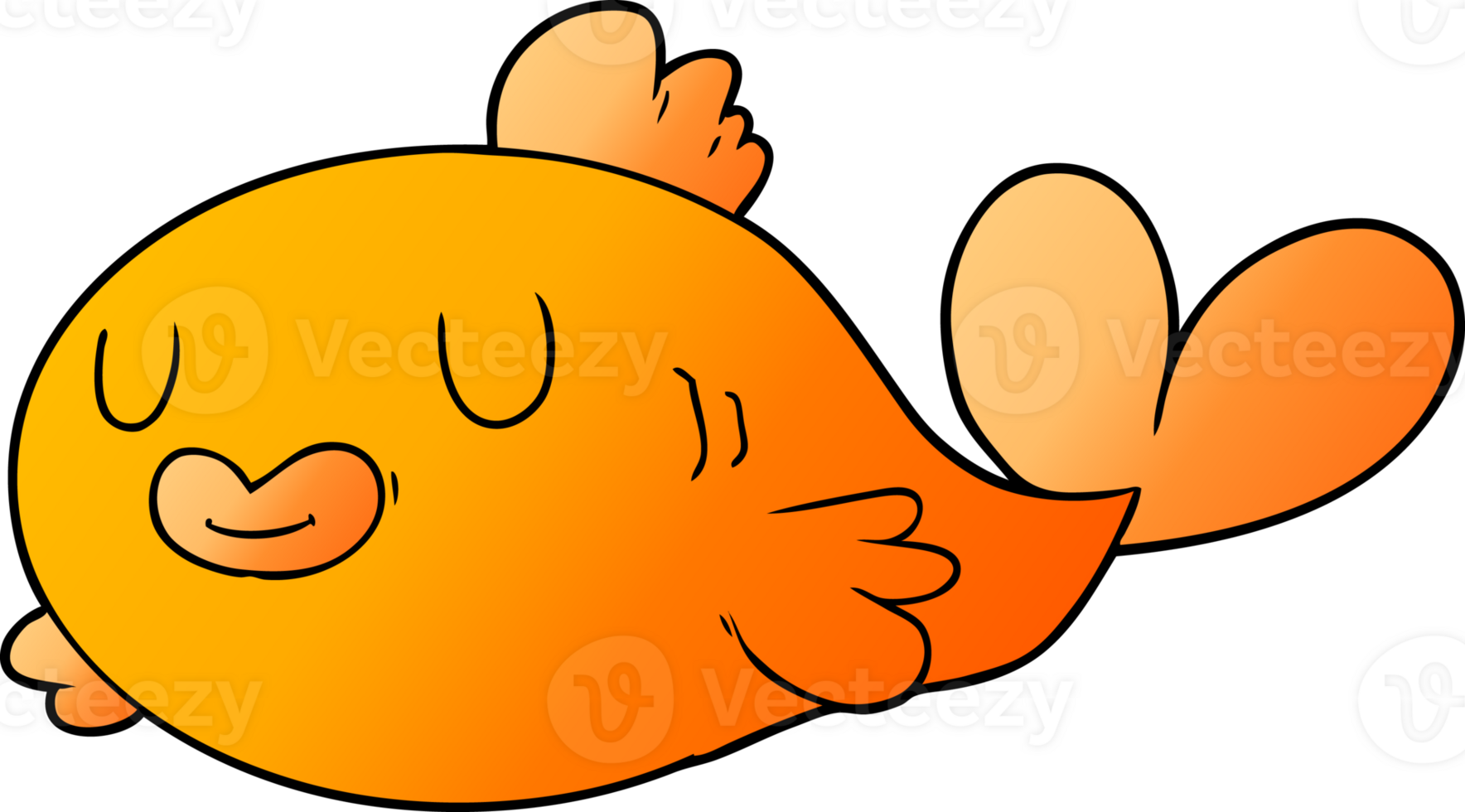happy cartoon fish png