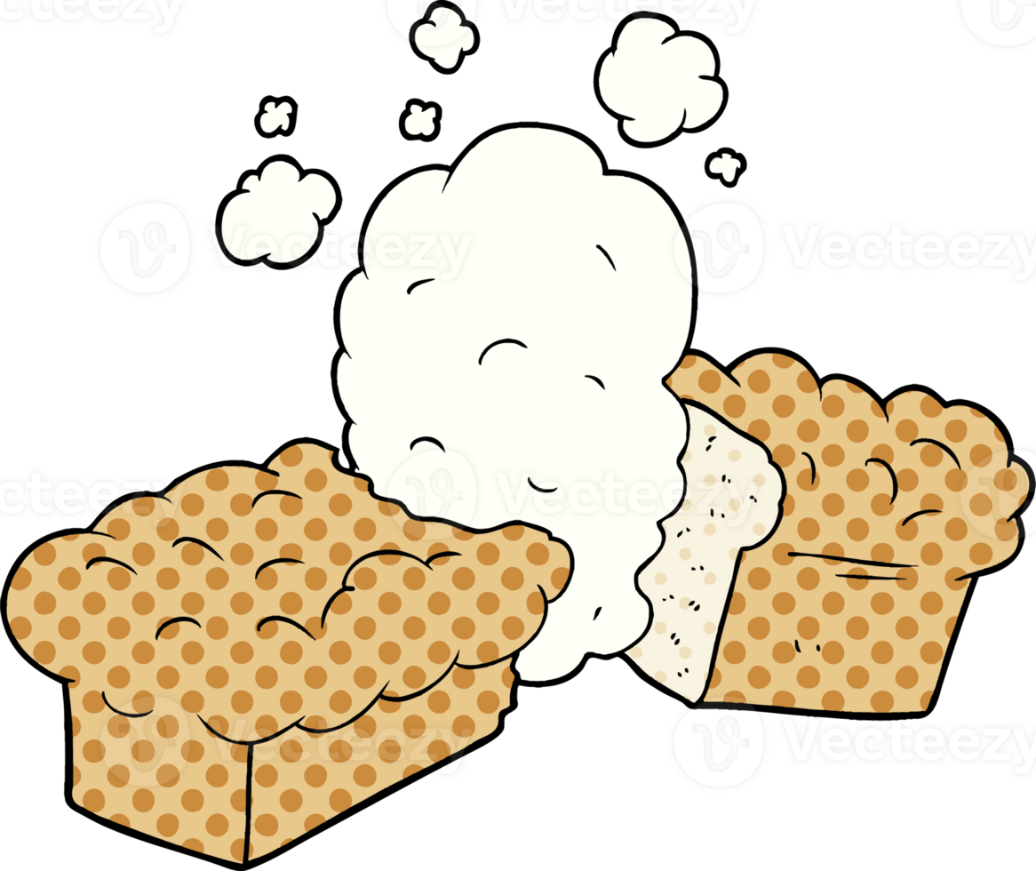 freshly baked bread cartoon png