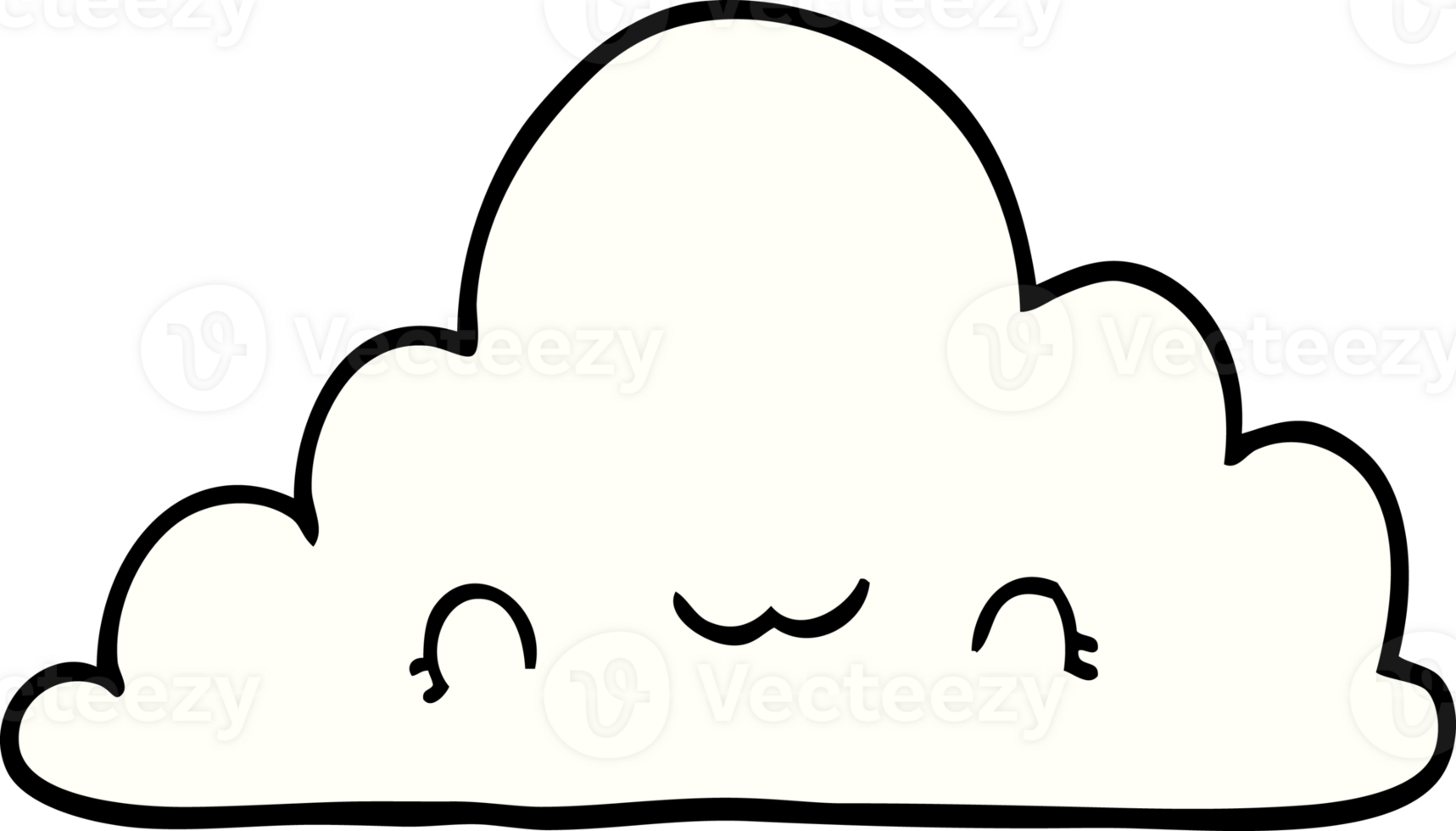 cute cartoon cloud png