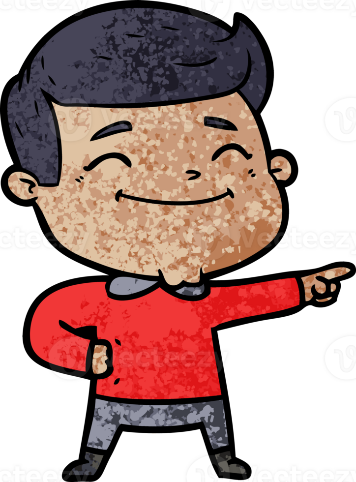 happy cartoon man png