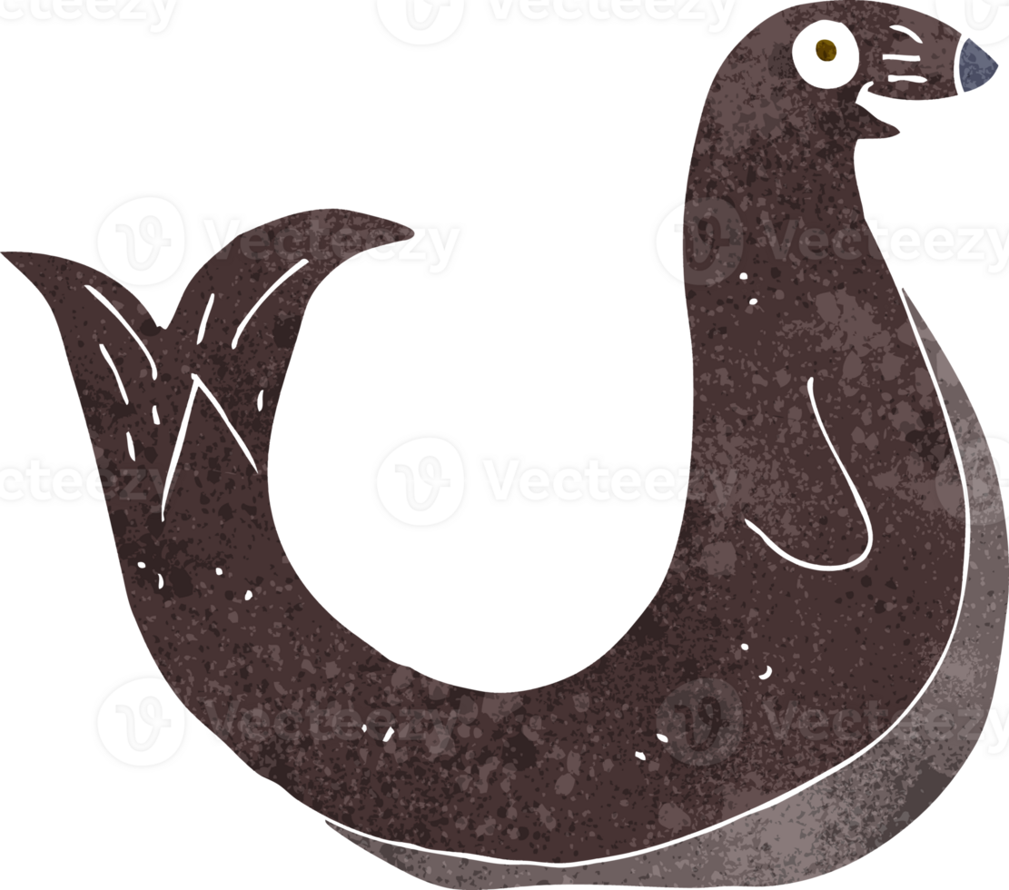 cartoon happy seal png