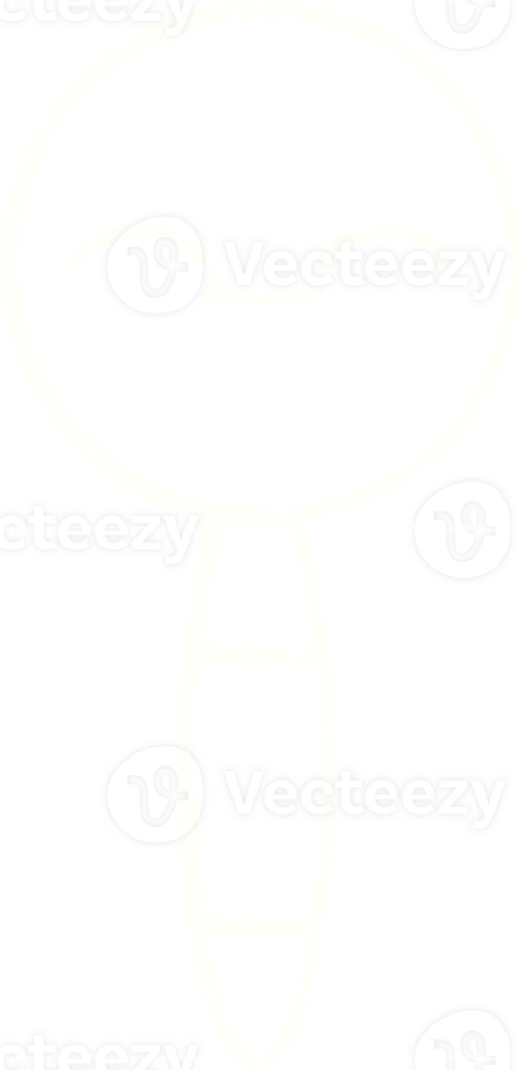 Magnifying Glass Chalk Drawing png