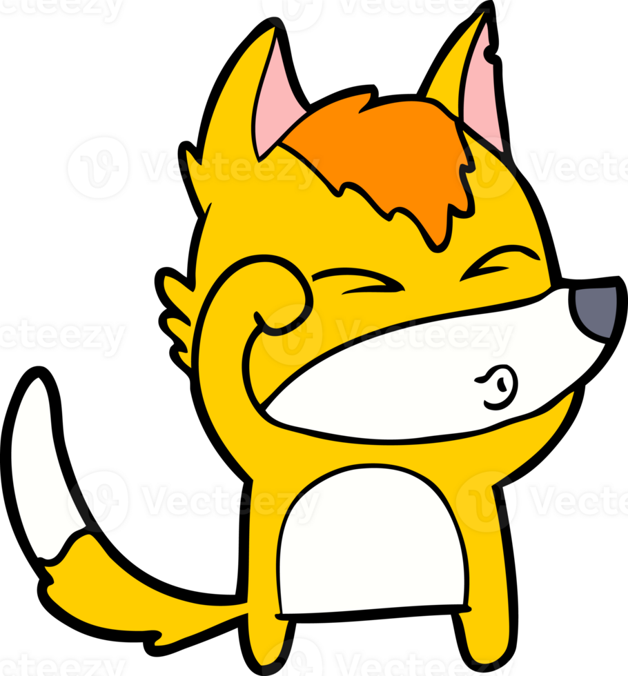 fox cartoon character png