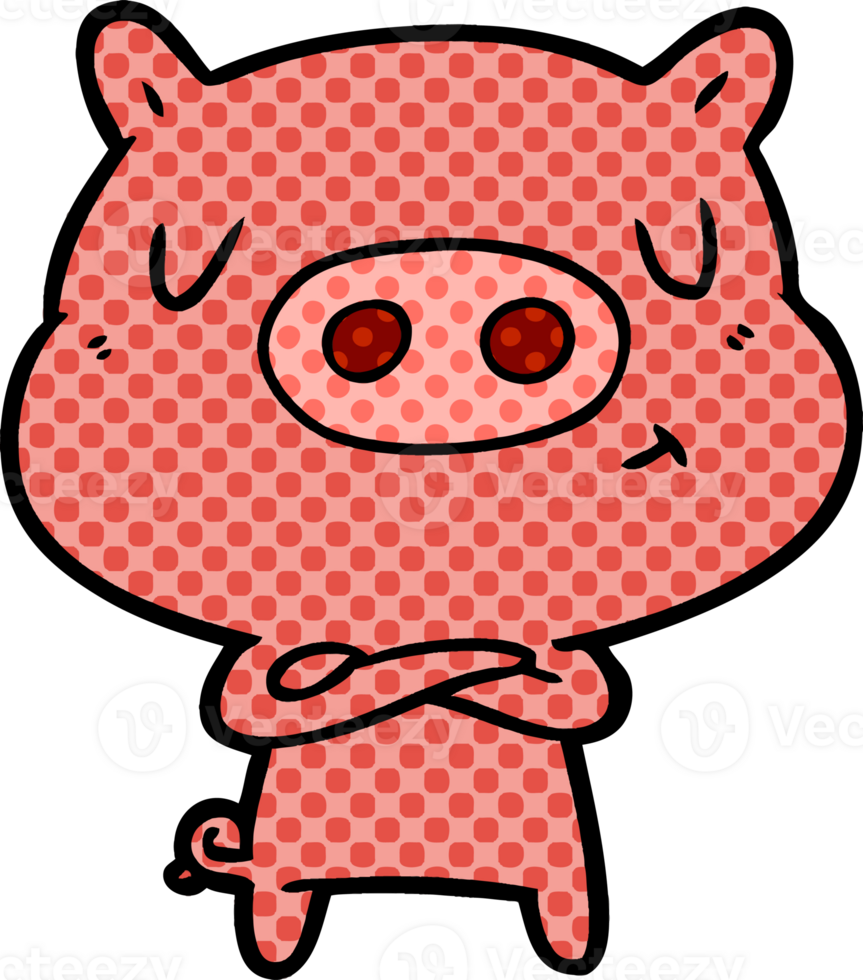 cartoon content pig png