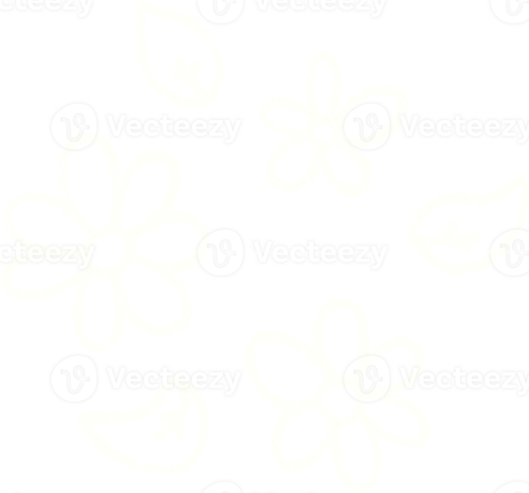 Flowers Chalk Drawing png